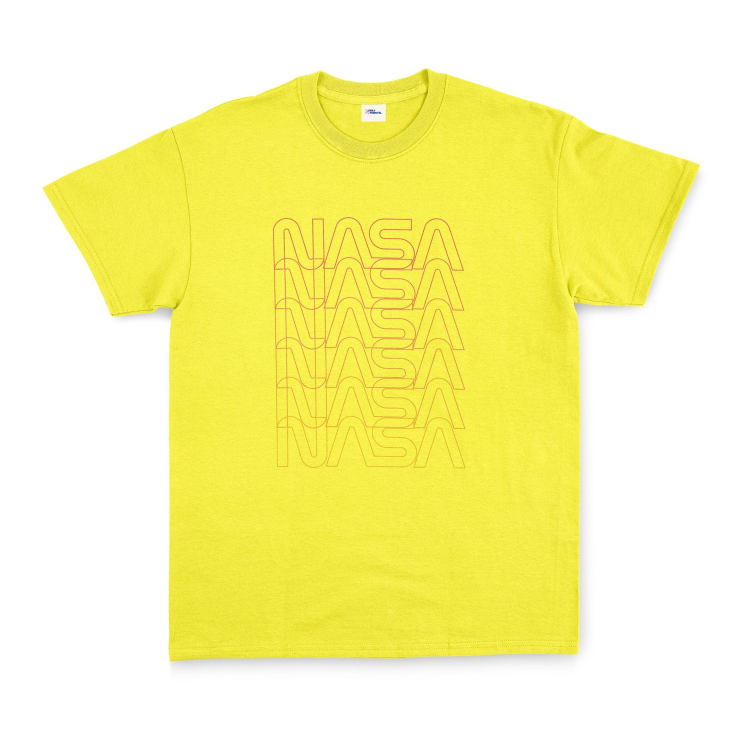 NASA Classic Worm Blend Tişört S - Sarı