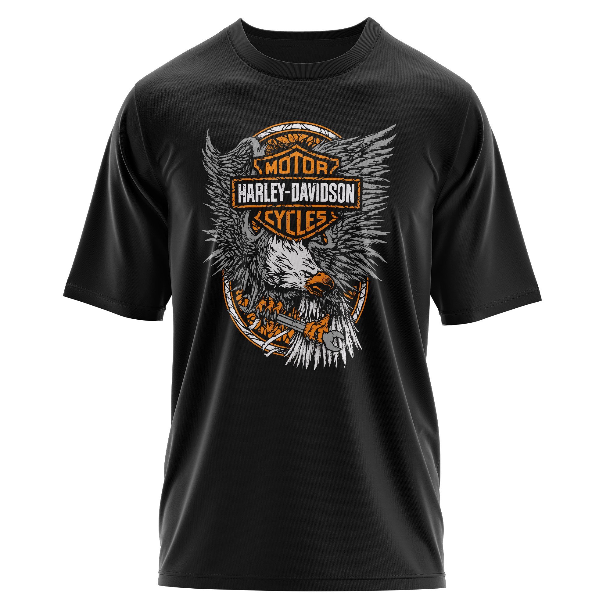 Harley-Davidson Motorcycles Oversize Tişört