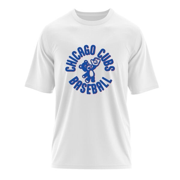 Chicago Cubs Baseball Oversize Tişört