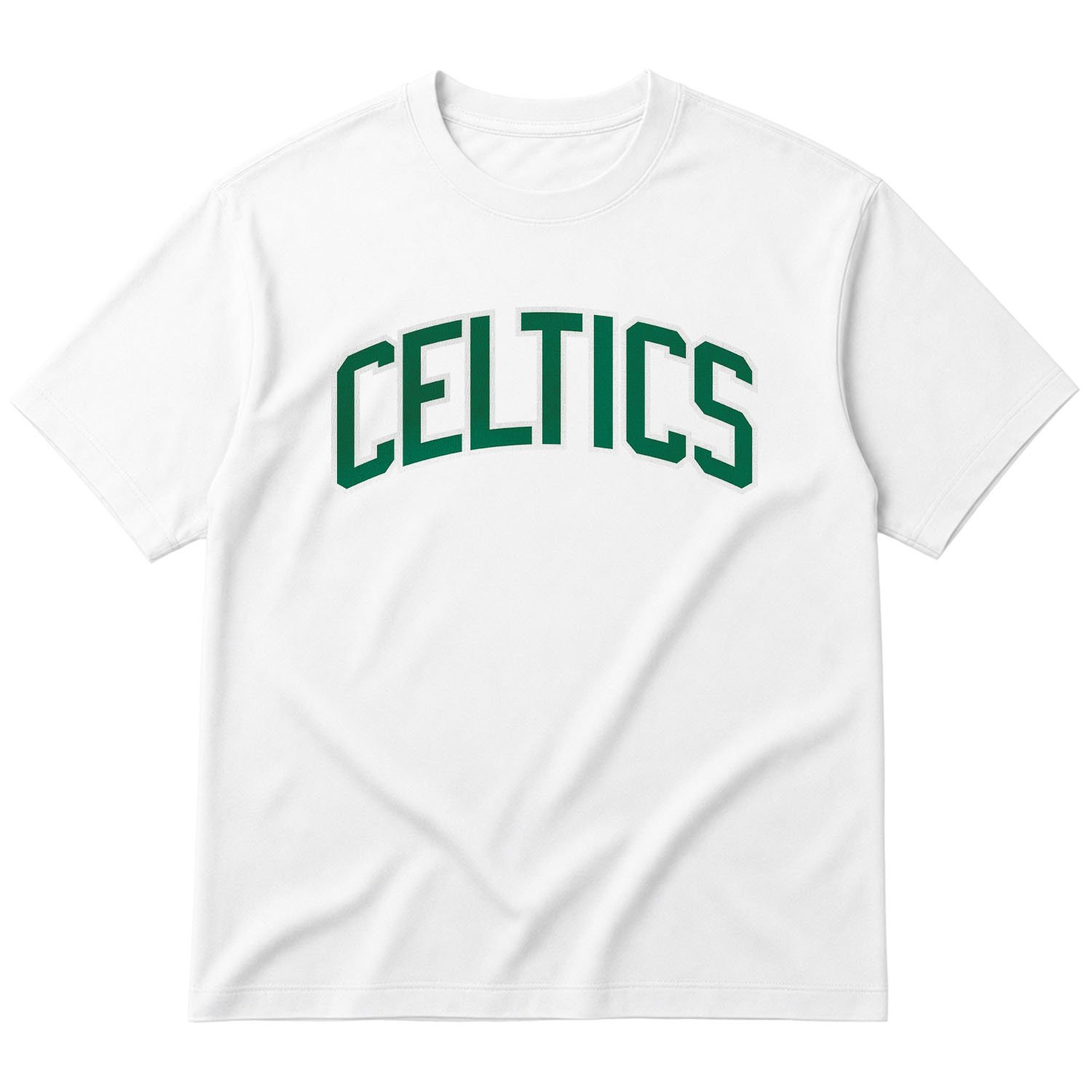 CELTICS Arch Oversize Tişört XL - Beyaz