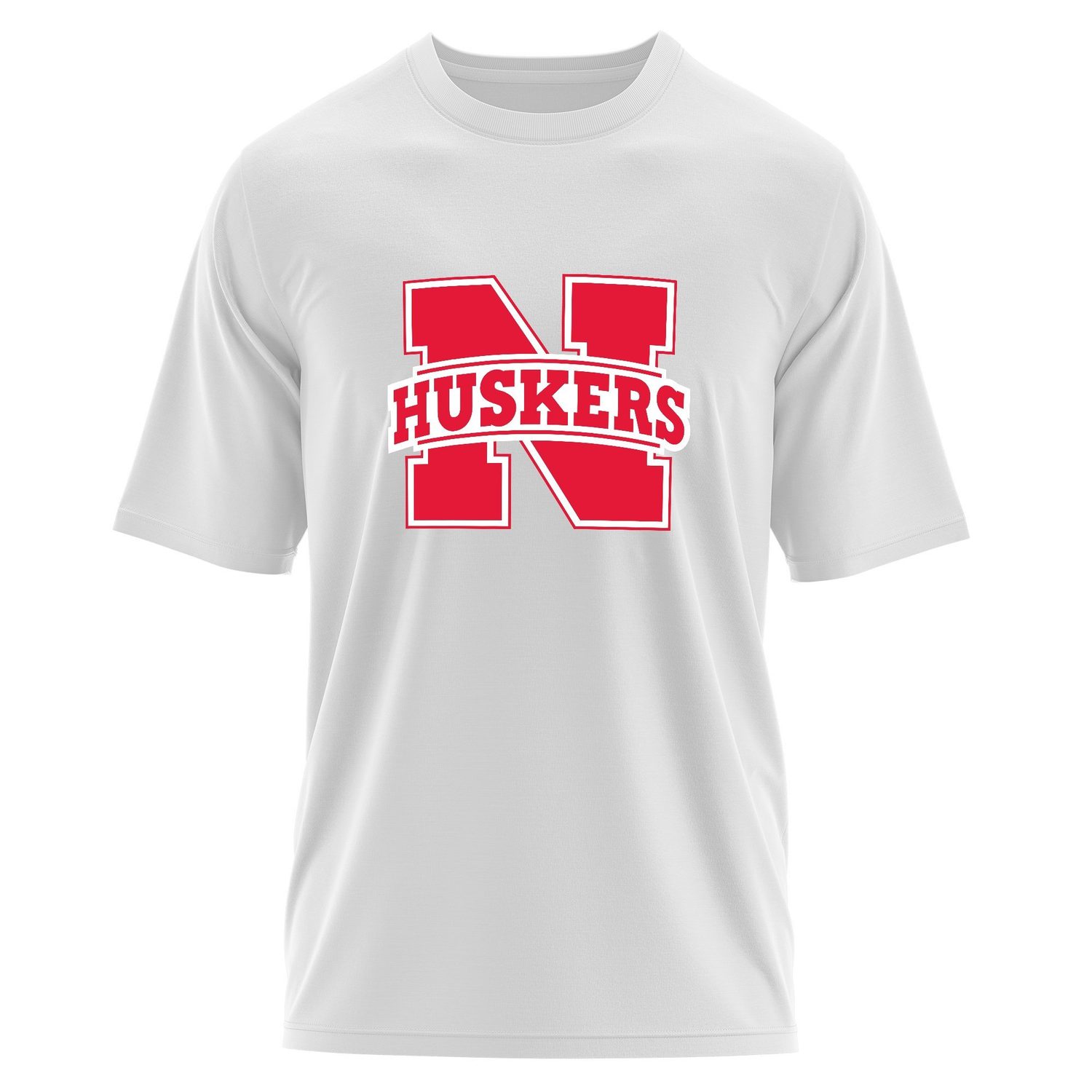 Nebraska Cornhuskers Oversize Tişört M - Beyaz