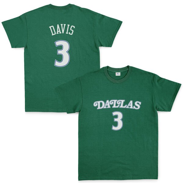 Anthony Davis 3 Dallas Forma Tişört L - Nefti Yeşili