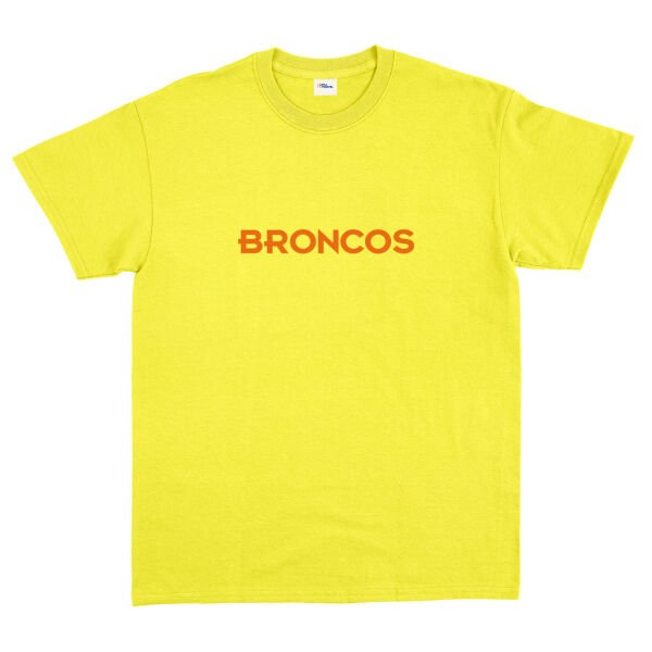 DEN BRONCOS Iconic Tişört M - Sarı