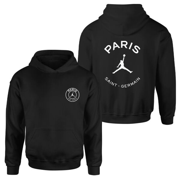 Air Jordan X Paris Saint Germain Hoodie M - Siyah