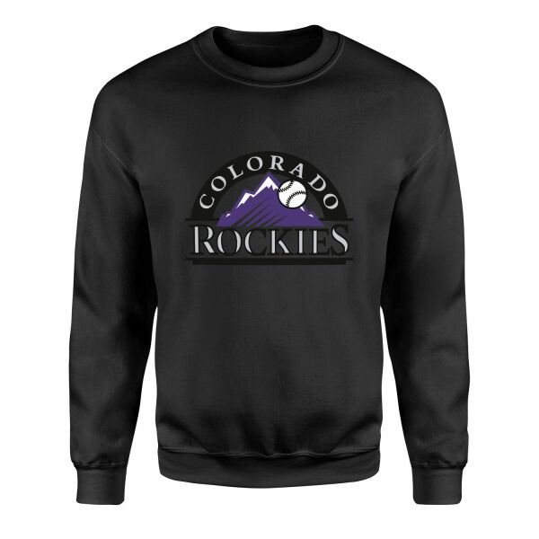 Colorado Rockies WL Sweatshirt S - Siyah