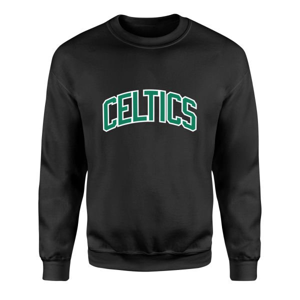 CELTICS Arch Sweatshirt XL - Siyah