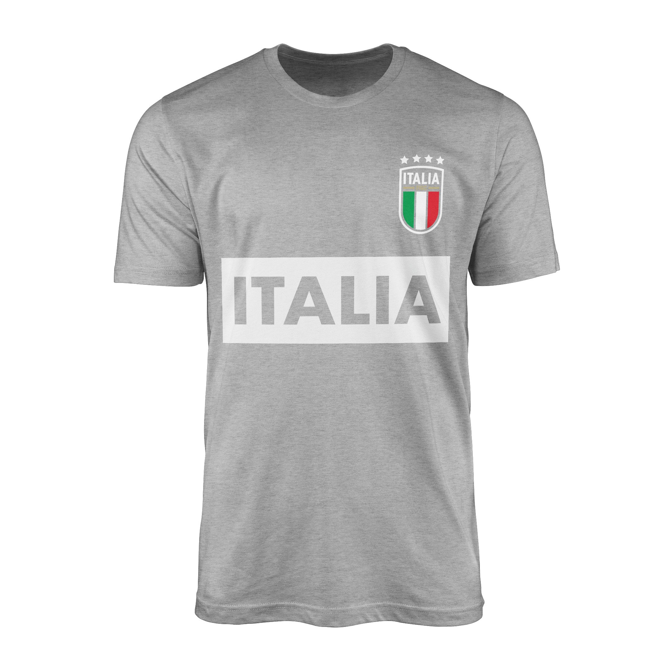 İtalya Basic 2024 Tişört M - Gri