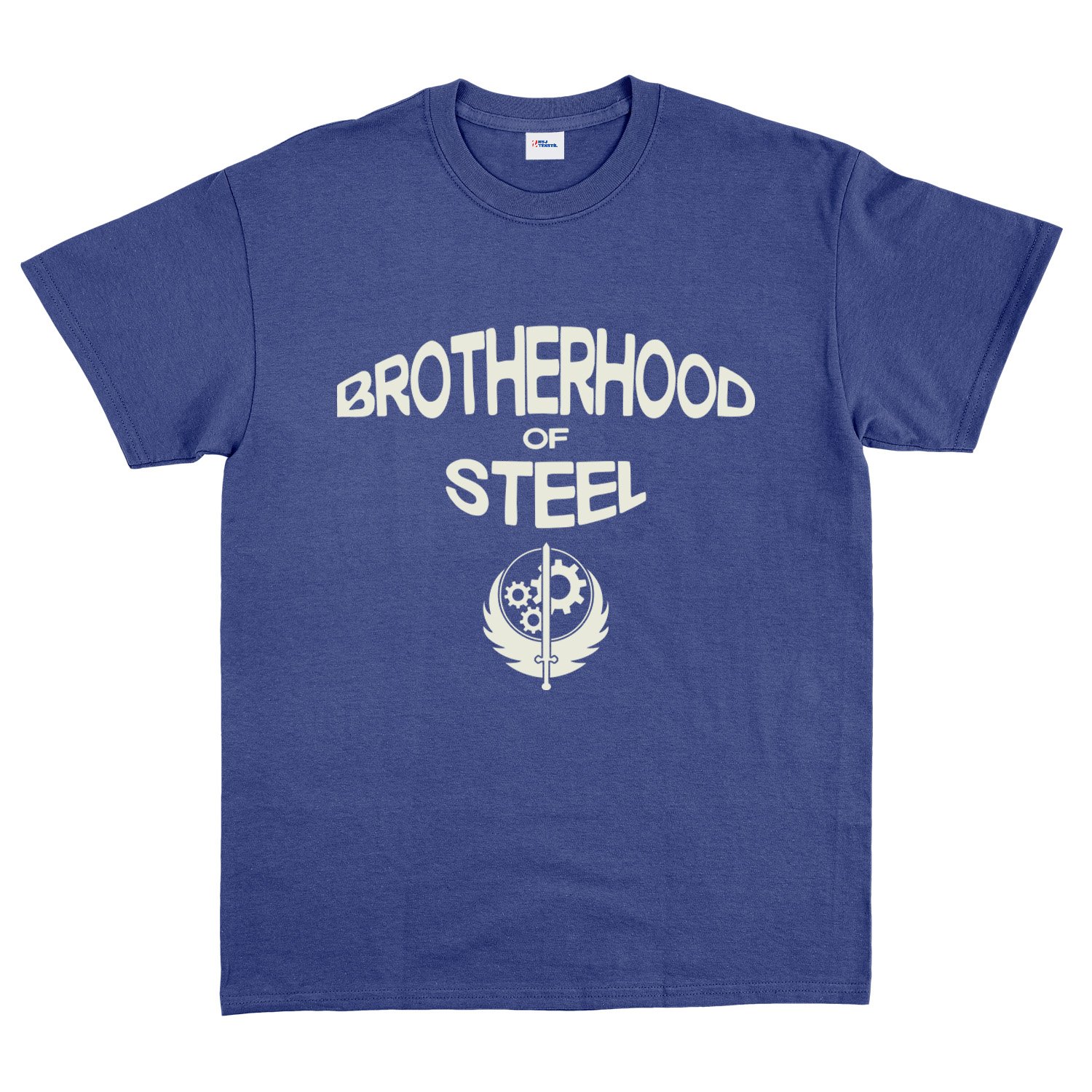 Brotherhood of Steel Tişört XXL - İndigo Mavisi