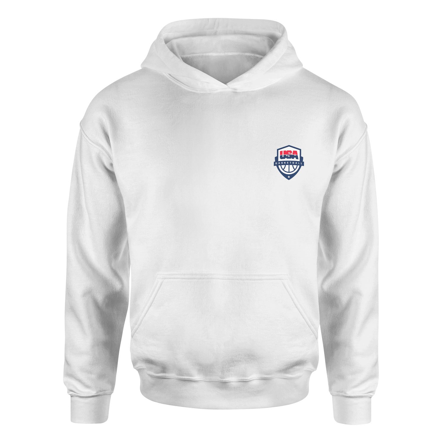 USA Basketball Hoodie S - Beyaz