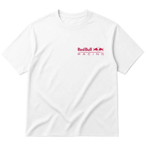 Red Bull Racing Red Oversize Tişört S - Beyaz