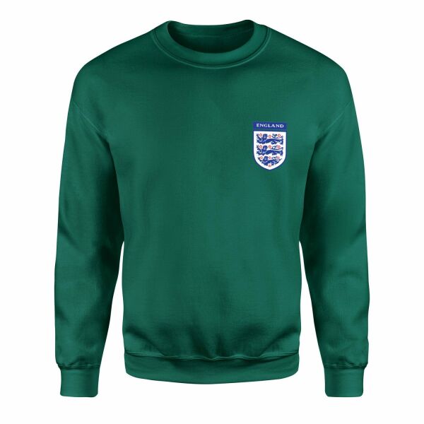 İngiltere Three Lions Sweatshirt XXL - Nefti Yeşili
