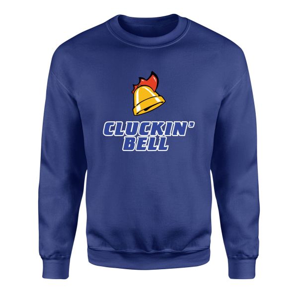 Cluckin’ Bell Sweatshirt XL - İndigo Mavisi