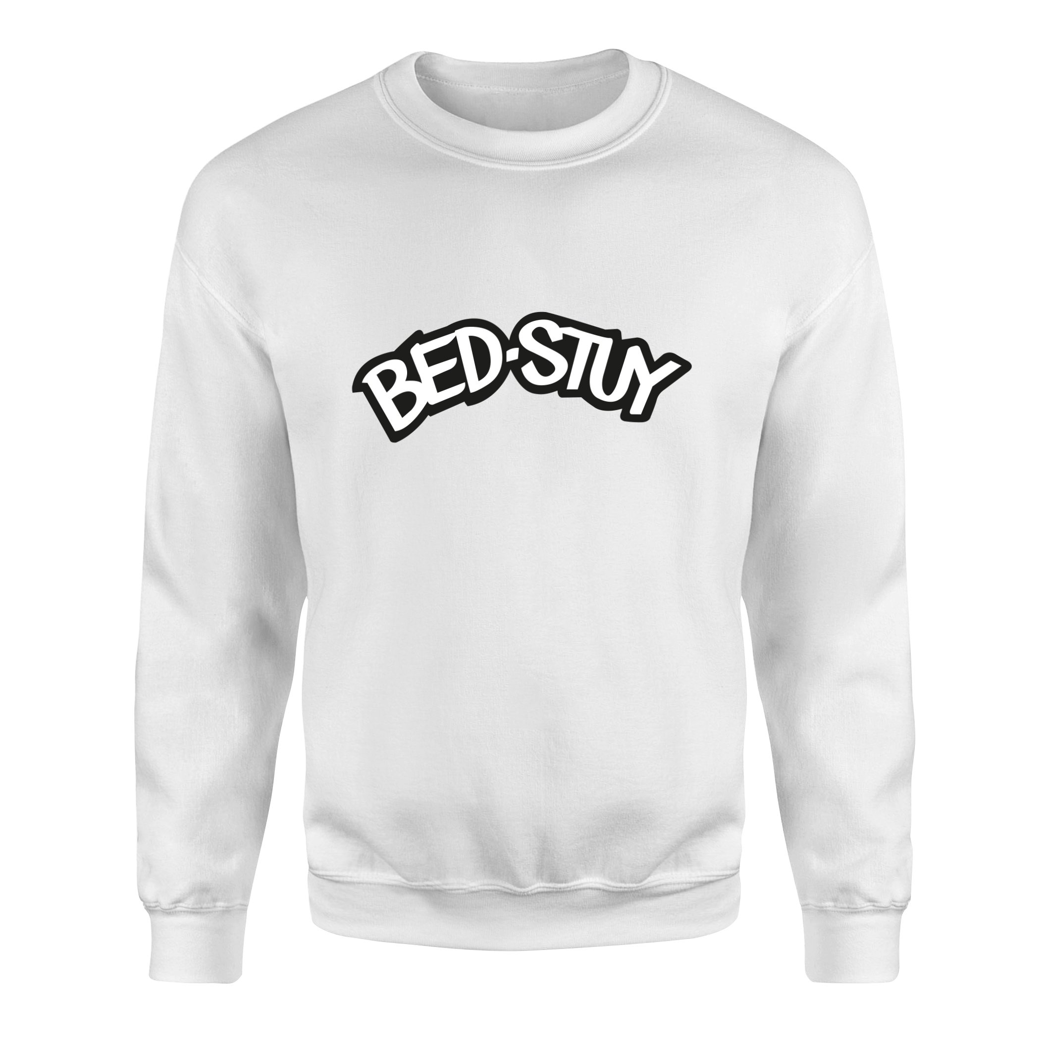 BED-STUY Sweatshirt L - Beyaz