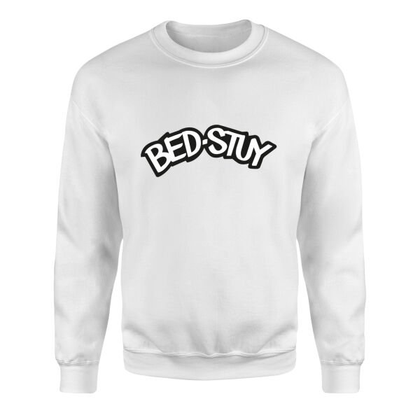 BED-STUY Sweatshirt L - Beyaz