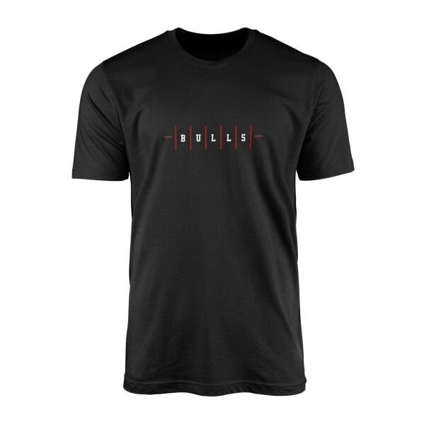 Bulls Mini Tişört L - Siyah