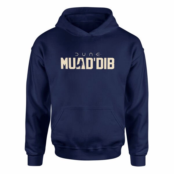 Muad’Dib Dune Hoodie XL - İndigo Mavisi