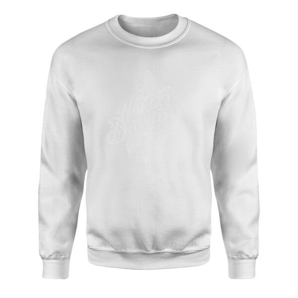 Harley-Davidson Motorcycles W Sweatshirt S - Beyaz