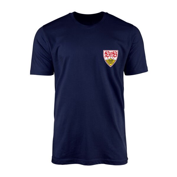 VfB Stuttgart Tişört S - İndigo Mavisi