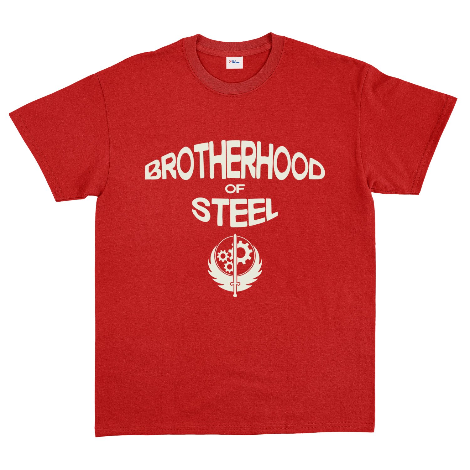 Brotherhood of Steel Tişört M - Kırmızı