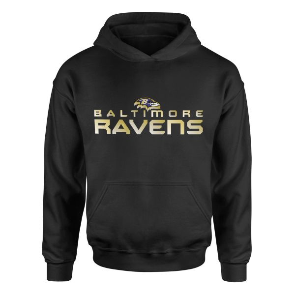 Baltimore Ravens Unleash the Ravens Hoodie S - Siyah