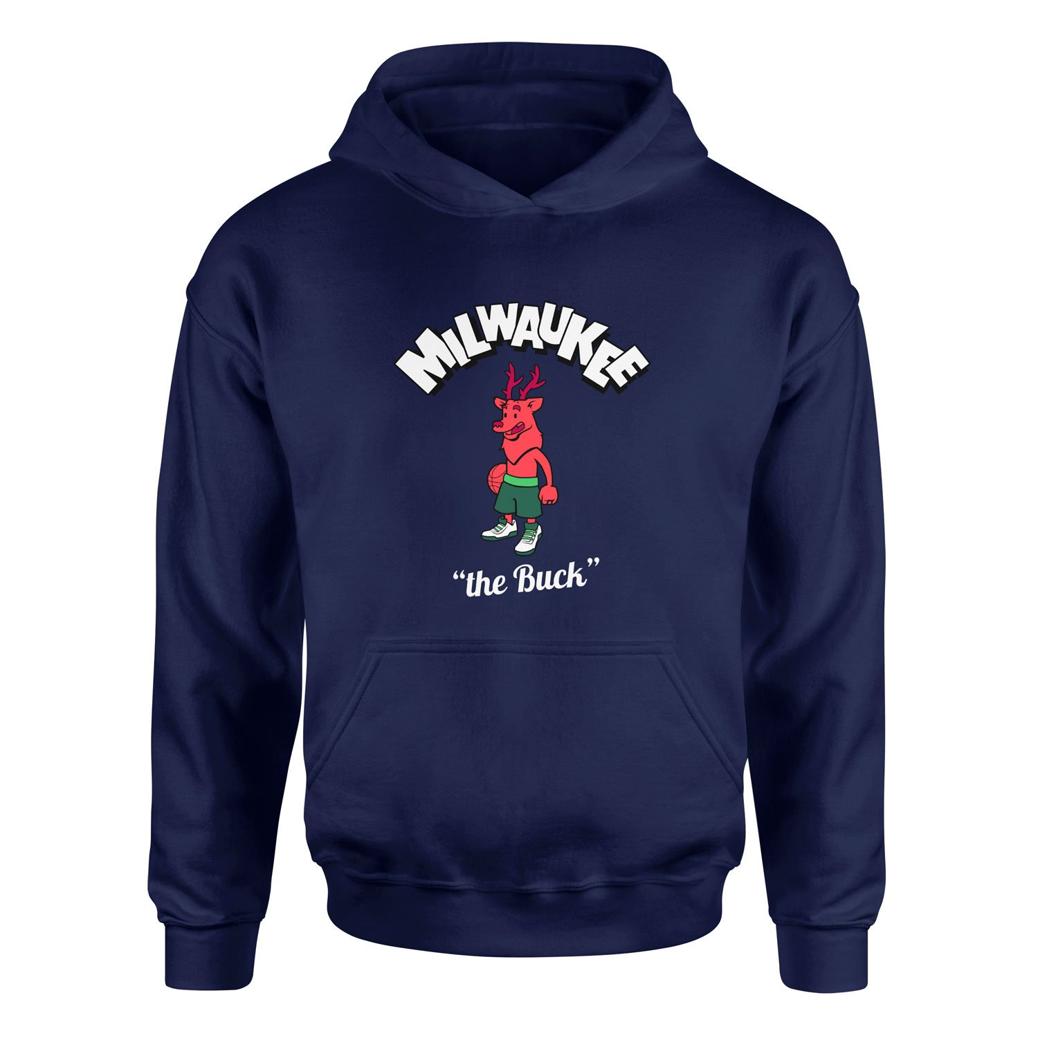 Milwaukee Cartoon Hoodie XL - İndigo Mavisi