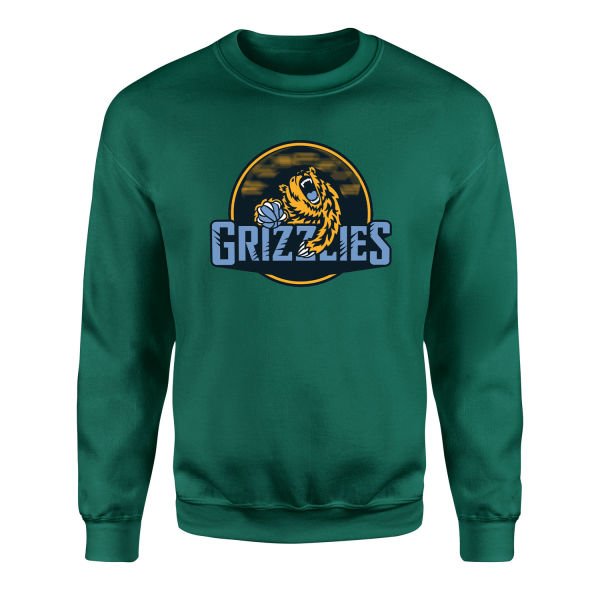 Grizzlies Sweatshirt L - Nefti Yeşili