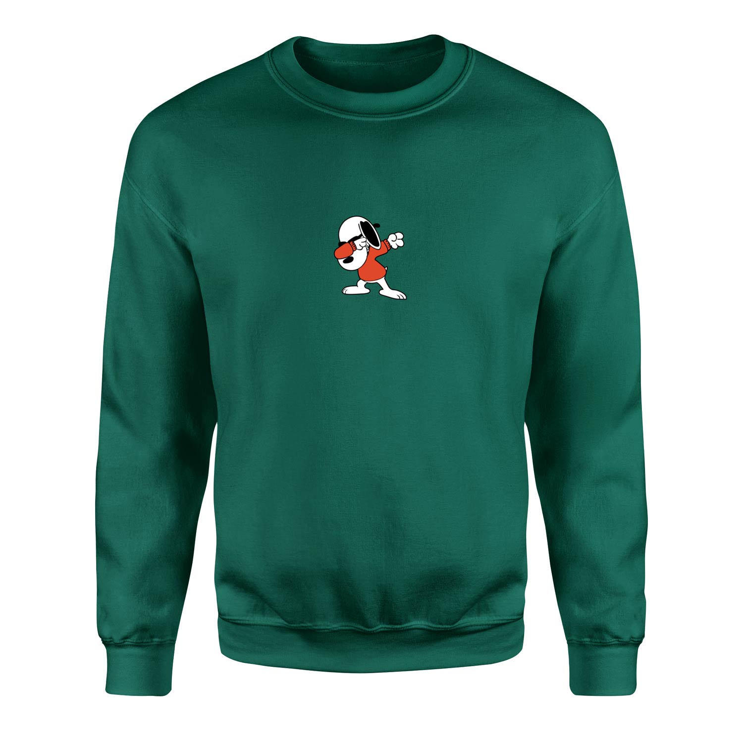 Snoopy Sweatshirt L - Nefti Yeşili