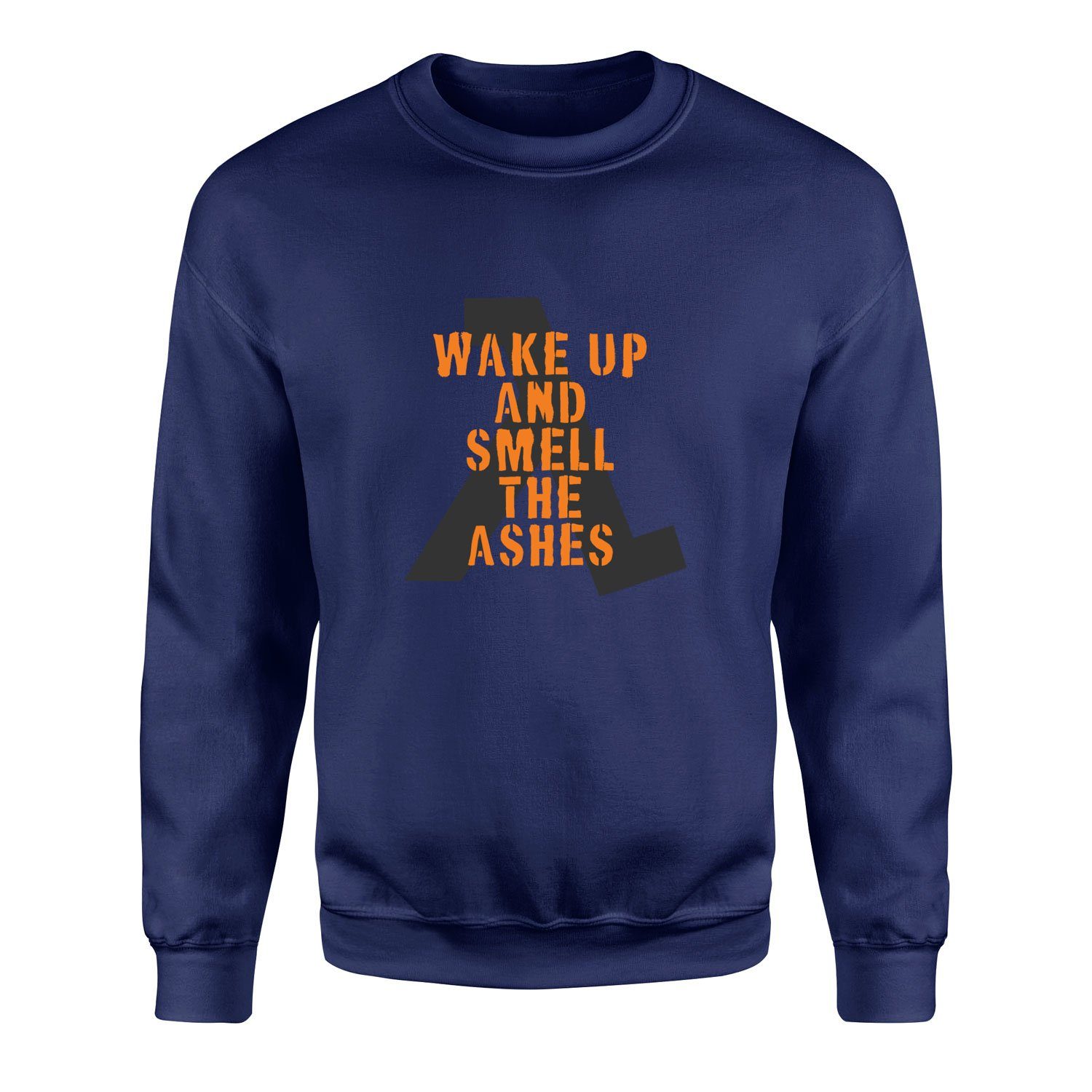 Wake Up And Smell the Ashes Sweatshirt XL - İndigo Mavisi