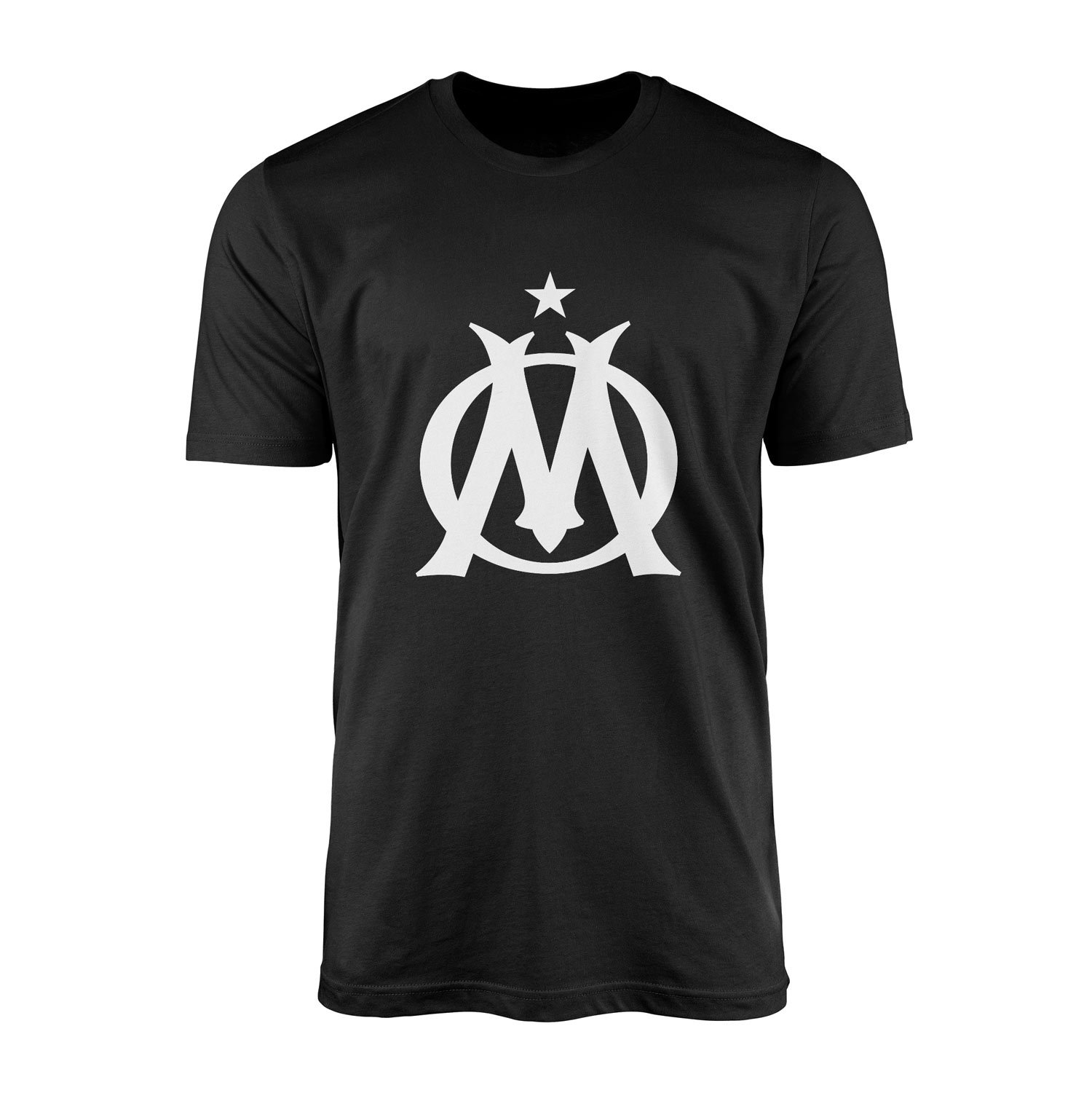 Olympique de Marseille Vainqueur Shield Tişört XL - Siyah