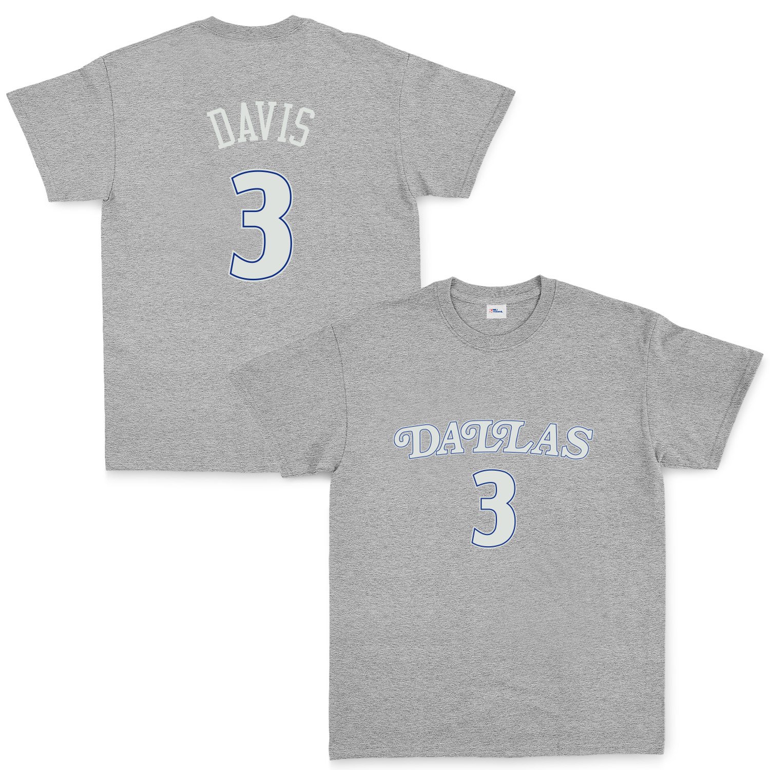 Anthony Davis 3 Dallas Forma Tişört M - Gri