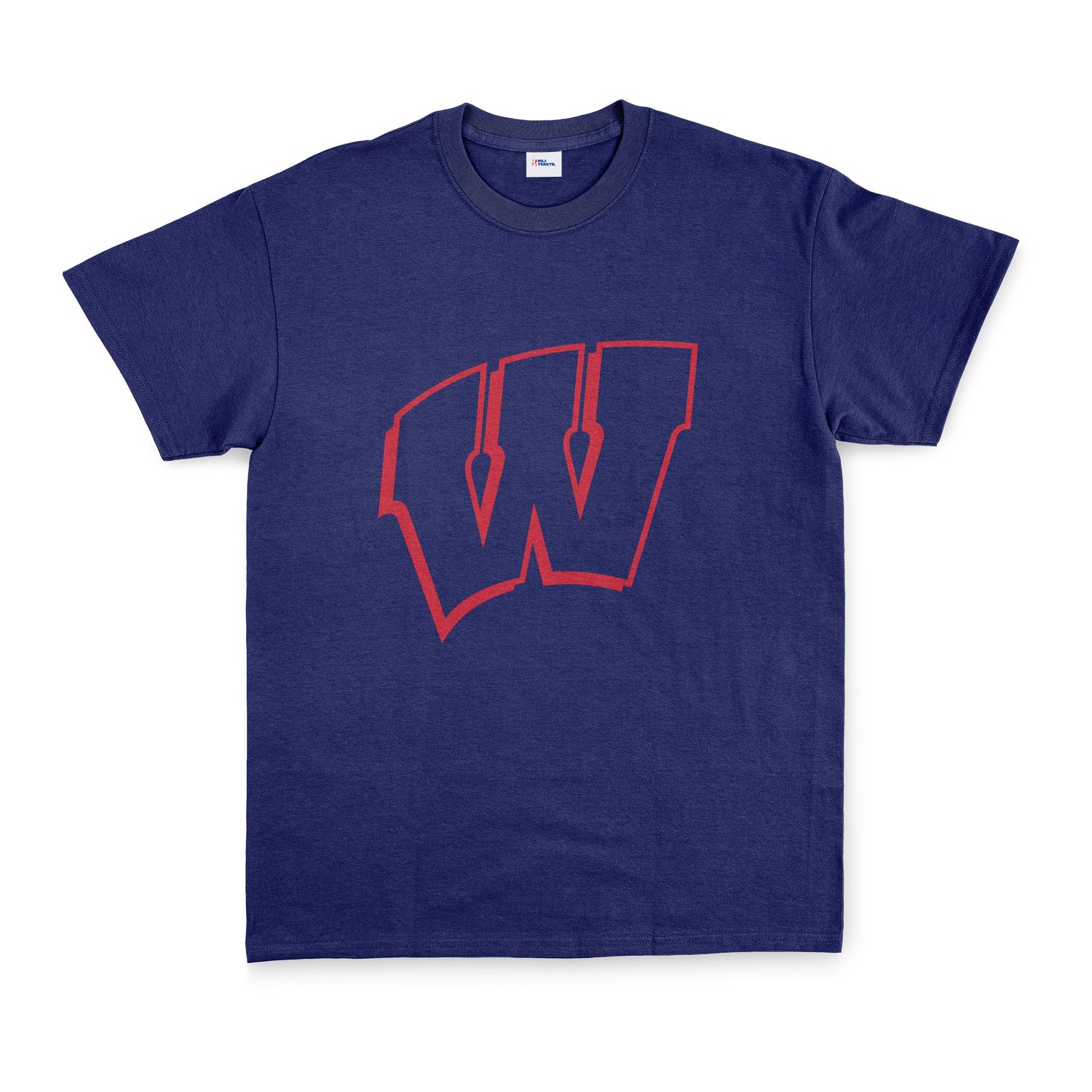 Wisconsin Badgers Tişört XL - İndigo Mavisi