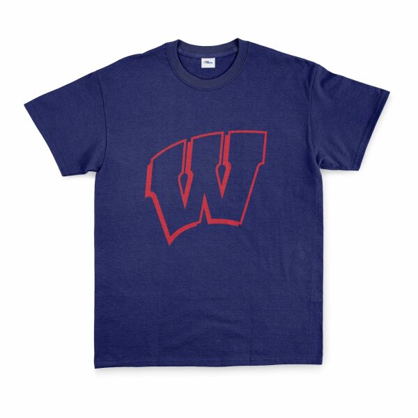 Wisconsin Badgers Tişört XL - İndigo Mavisi