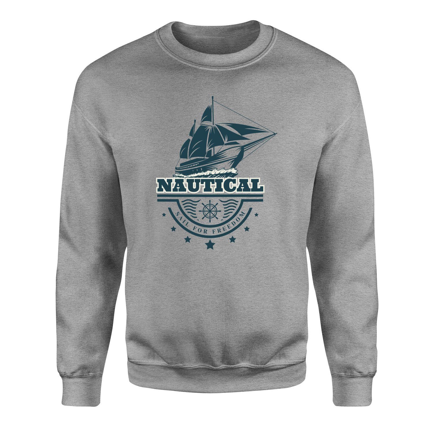 Sail for Freedom Sweatshirt S - Gri