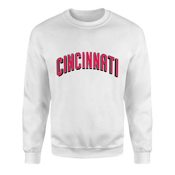 Cincinnati Sweatshirt M - Beyaz