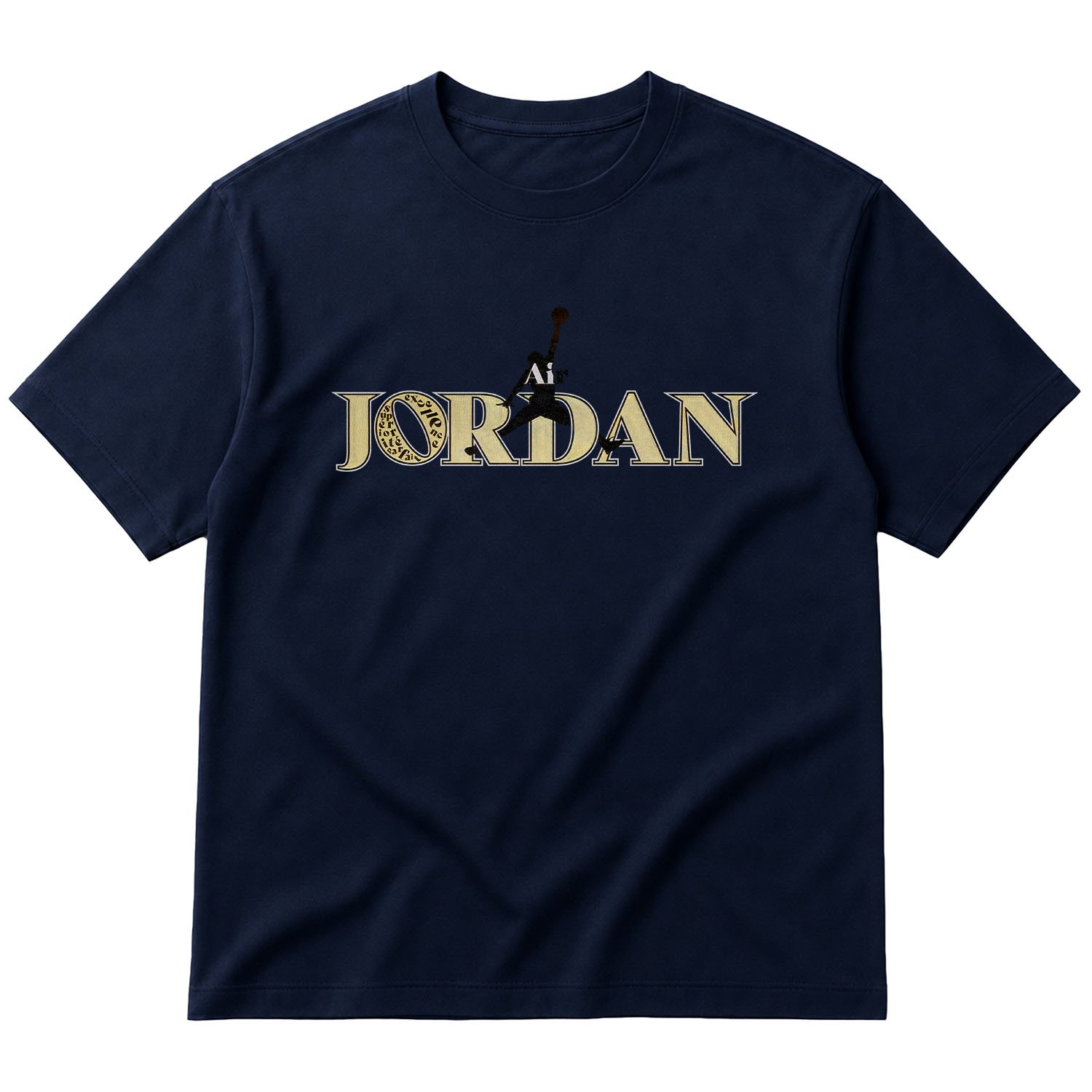 Air Jordan Exellence Oversize Tişört M - İndigo Mavisi