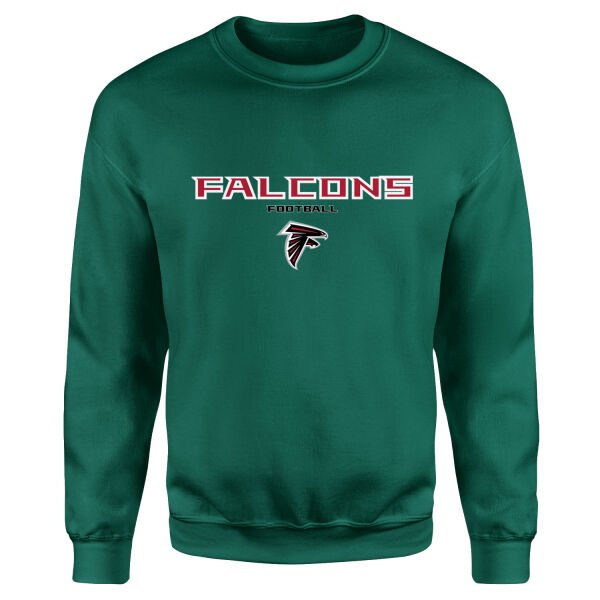 Falcons Football Sweatshirt M - Nefti Yeşili