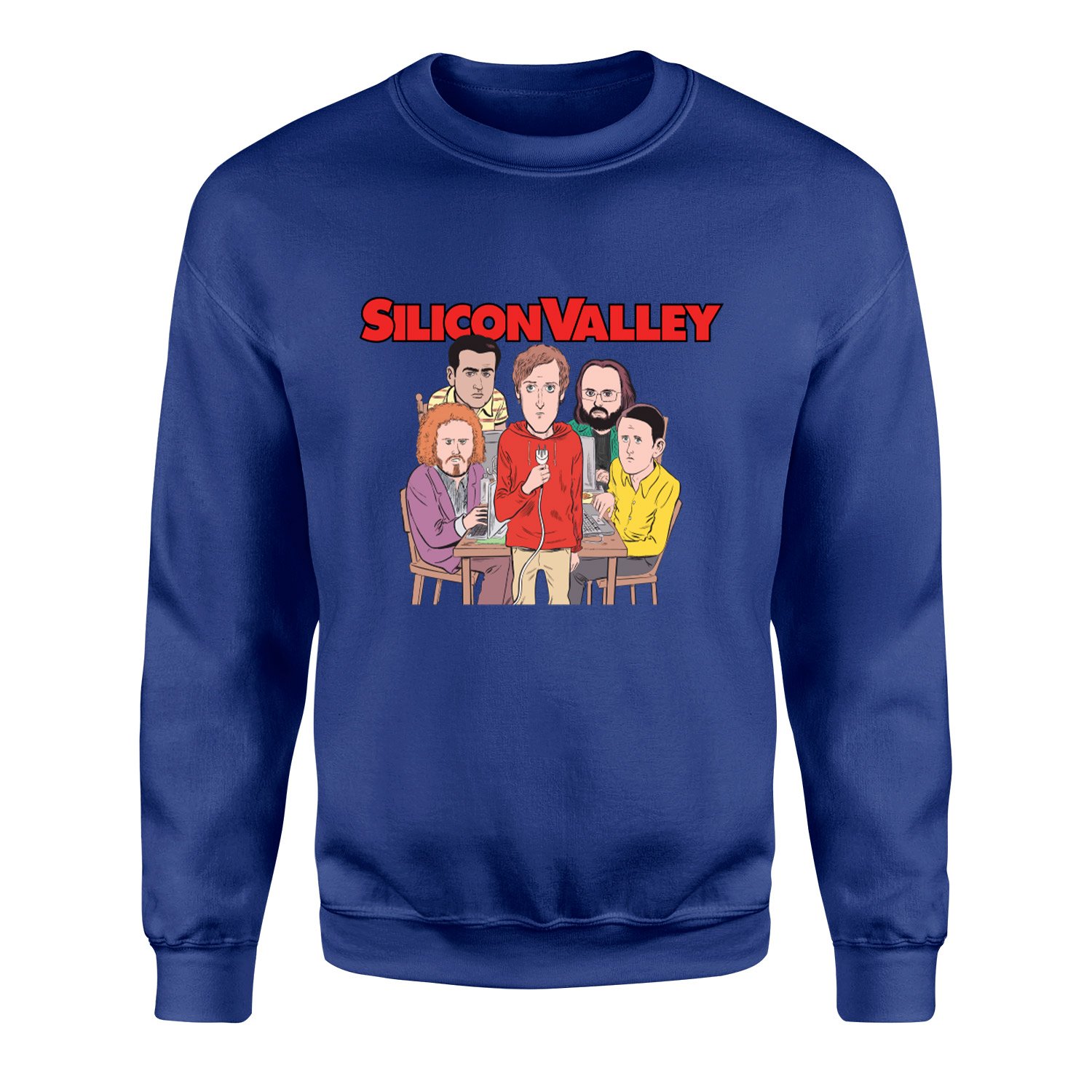 Silicon Valley Sweatshirt M - İndigo Mavisi