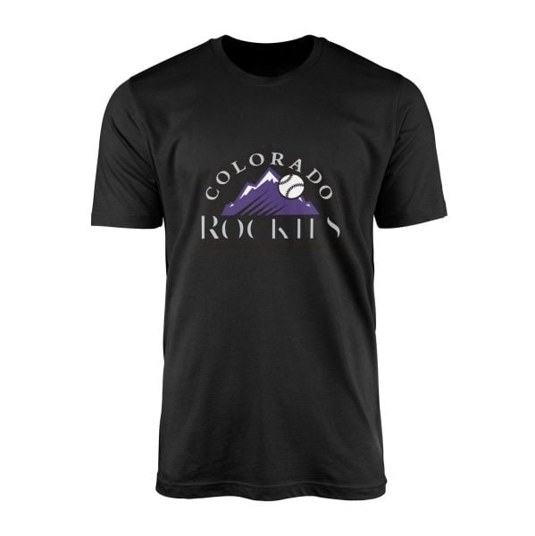 Colorado Rockies WL Tişört M - Siyah