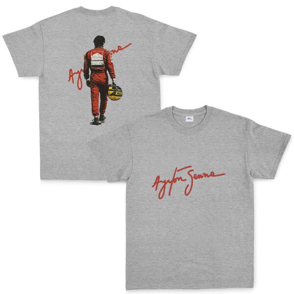 Senna Legend Tişört M - Gri