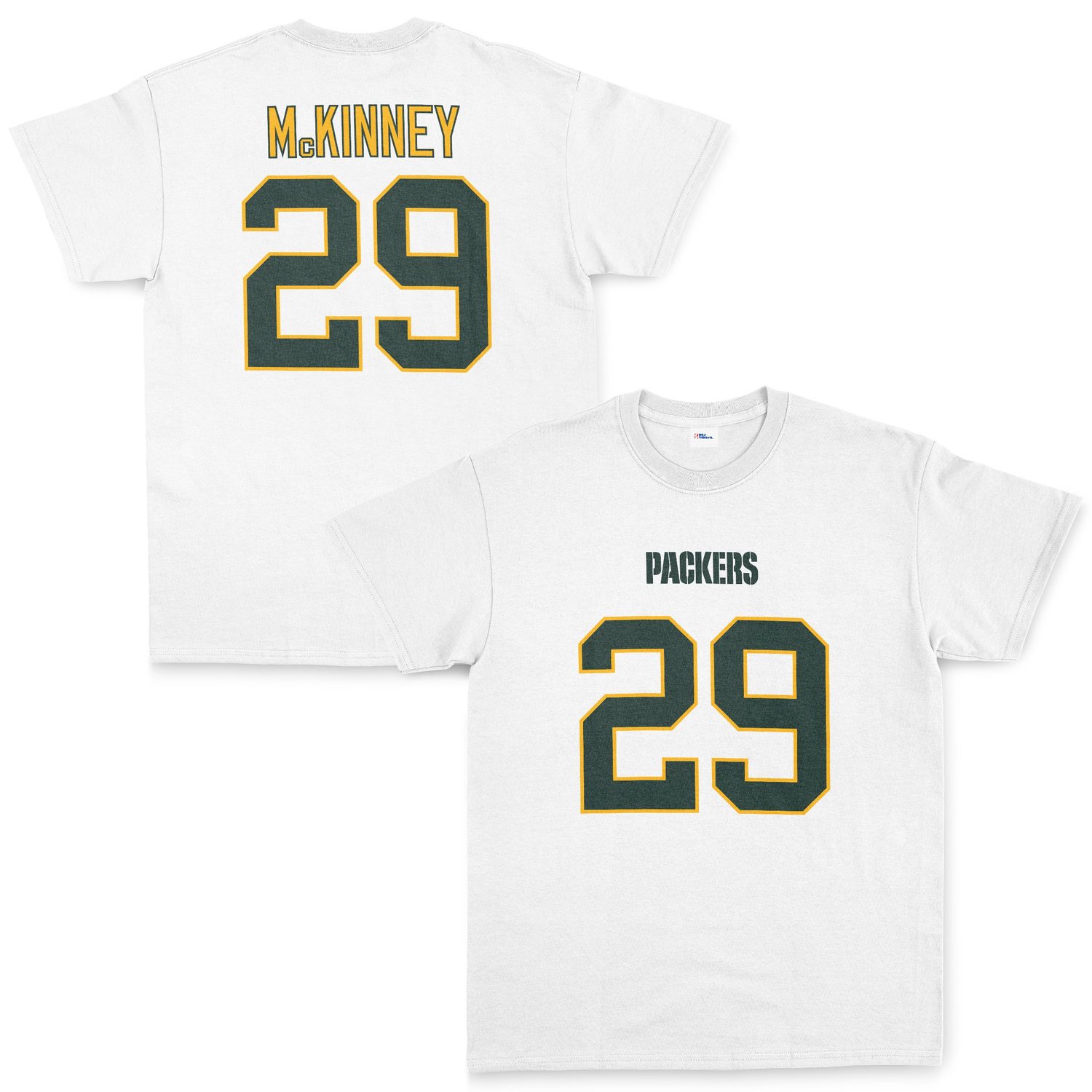 Xavier McKinney Green Bay Packers Tişört XXL - Beyaz
