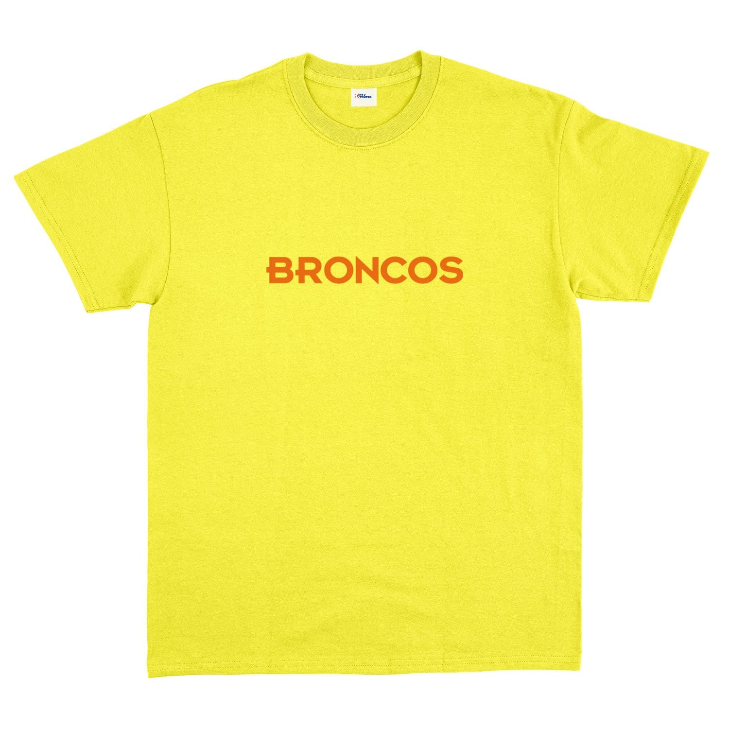 DEN BRONCOS Iconic Tişört XXL - Sarı