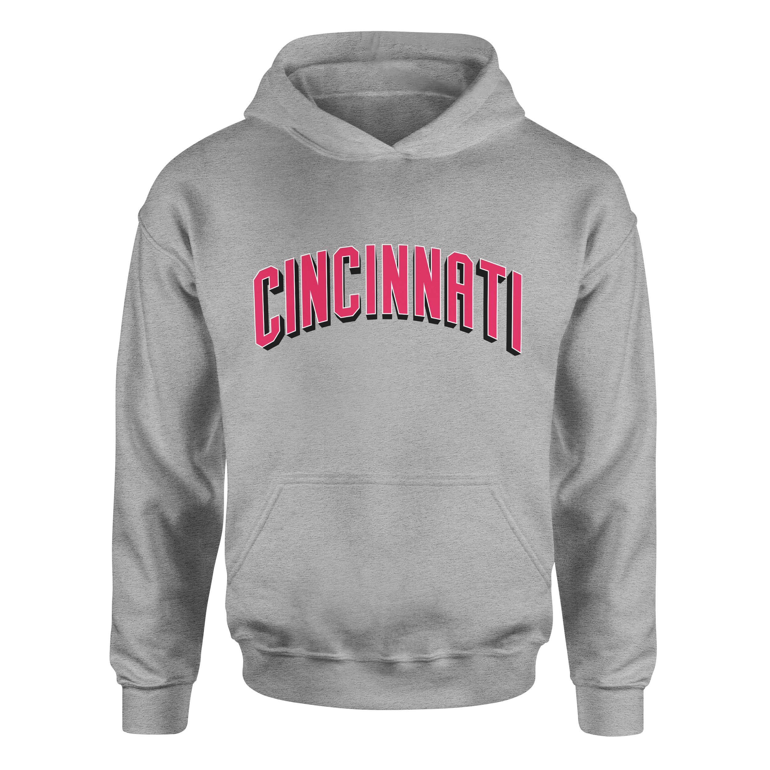 Cincinnati Hoodie XXL - Gri