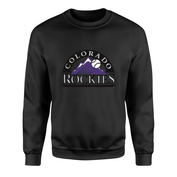 Colorado Rockies WL Sweatshirt L - Siyah