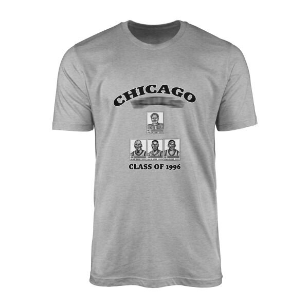 Chicago Class of 1996 Tişört L - Gri