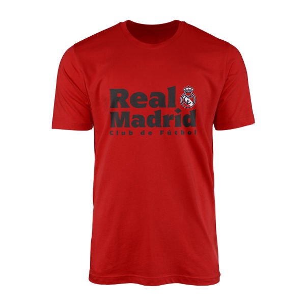 Real Madrid Club de Futbol Tişört S - Kırmızı