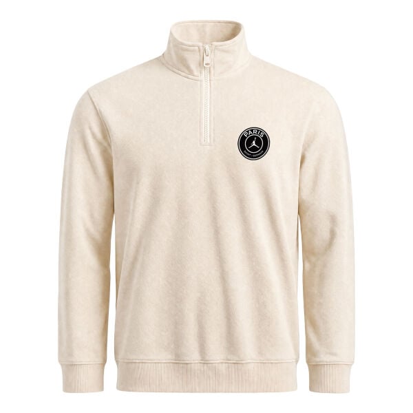 PSG X Air Jordan Yarım Fermuarlı Sweatshirt