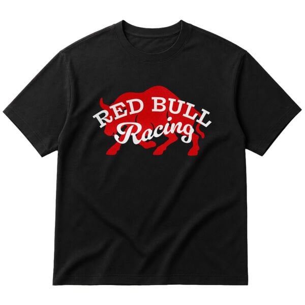 Red Bull Racing Casual Oversize Tişört