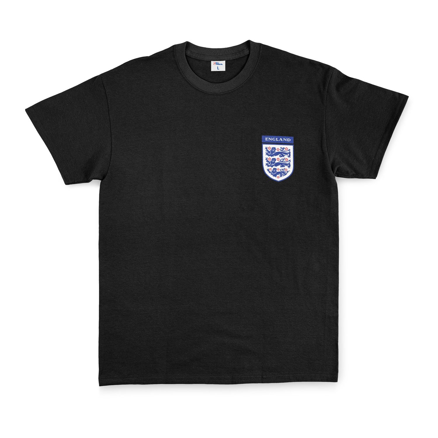 İngiltere Three Lions Tişört XL - Siyah