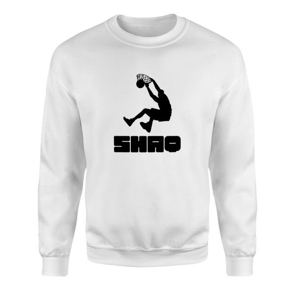 SHAQ DUNK Sweatshirt M - Beyaz