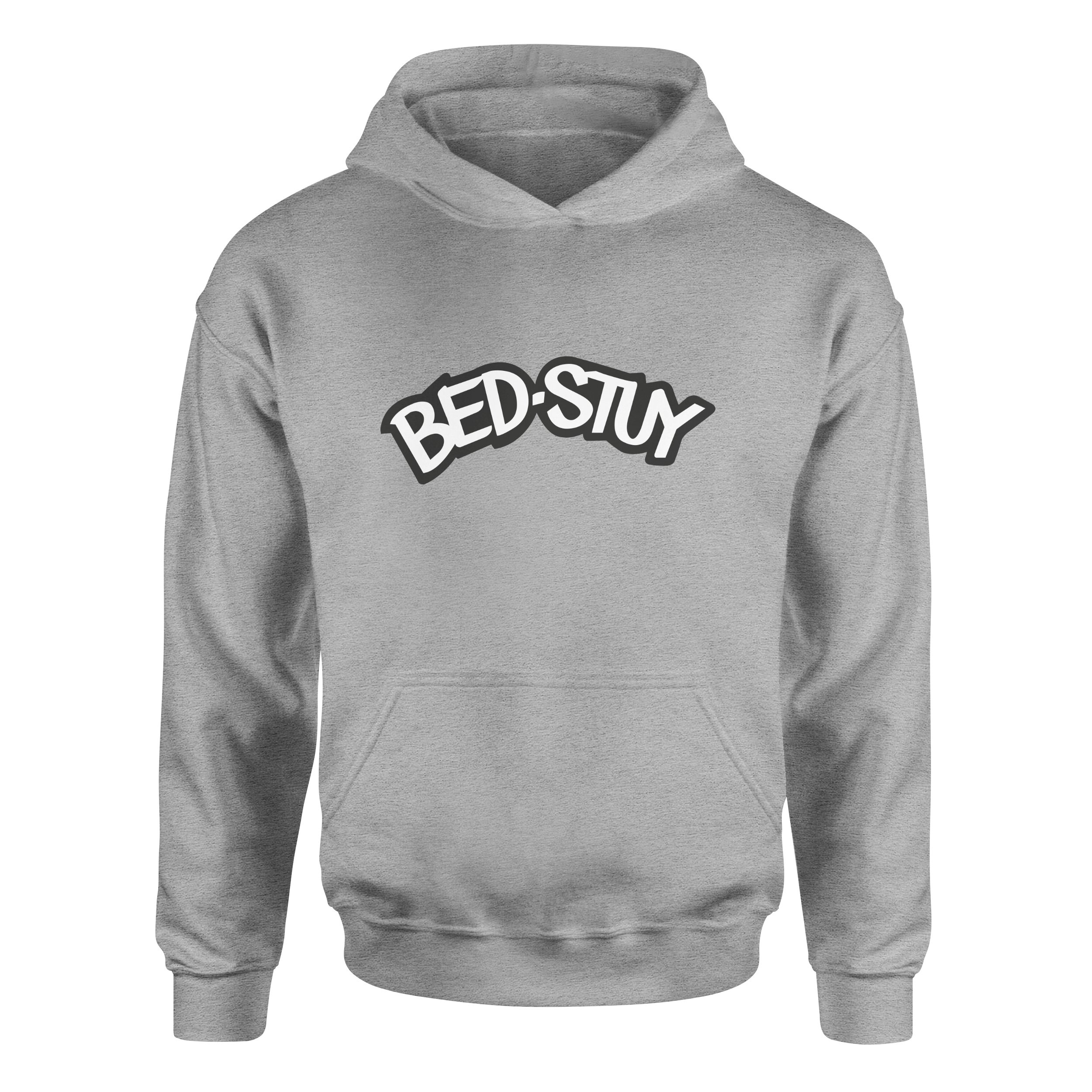 BED-STUY Hoodie XL - Gri